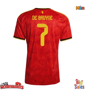 Belgium Kevin De Bruyne #7 Replica Home Stadium Shirt World Cup 2026 Short Sleeve